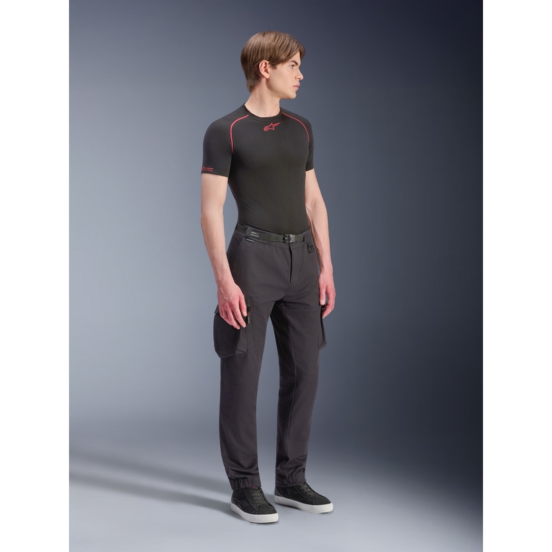 Alpinestars Flex-AST Cargo motociklističke hlače crno-crne