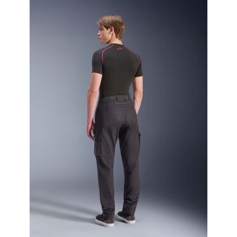 Alpinestars Flex-AST Cargo motociklističke hlače crno-crne