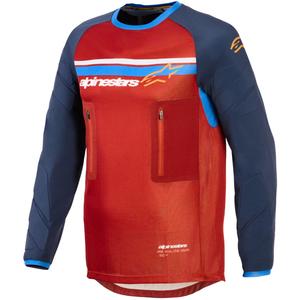Alpinestars Maxdura Dual narančasto-tamnoplavi motokros dres