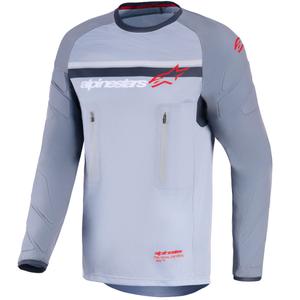 Alpinestars Maxdura Dual motocross dres svijetlo sivo-tamno sivo-narančasti