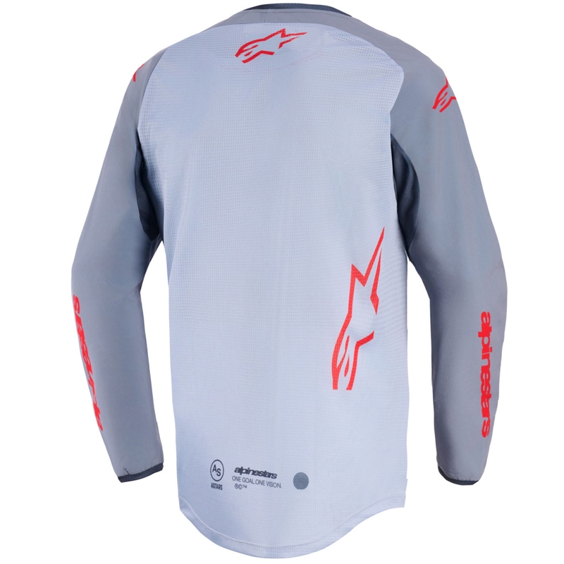 Alpinestars Maxdura Dual motocross dres svijetlo sivo-tamno sivo-narančasti