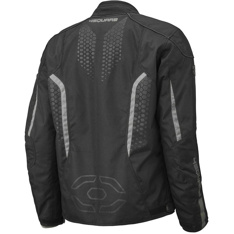 4SQUARE Sportster Dart motociklistička jakna crno-siva