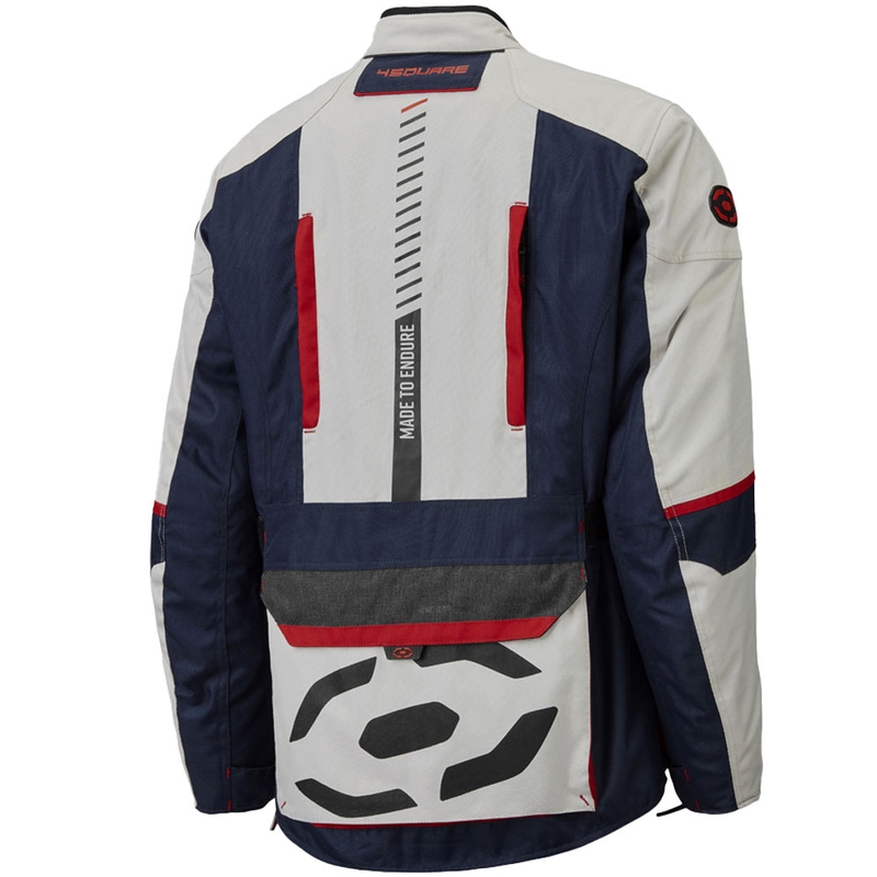 4SQUARE Trailer Craft motociklistička jakna bijelo-plavo-crvena