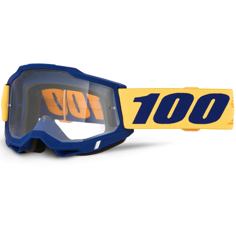 100% ACCURI 2 Desoto motocross naočale s prozirnim pleksiglasom