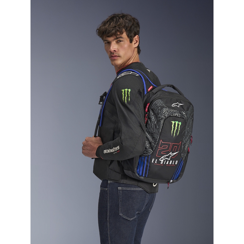 Alpinestars City Hunter V2 FQ20 Monster Collection ruksak crno-fluo crveno-plavo-zeleni 22 L rasprodaja