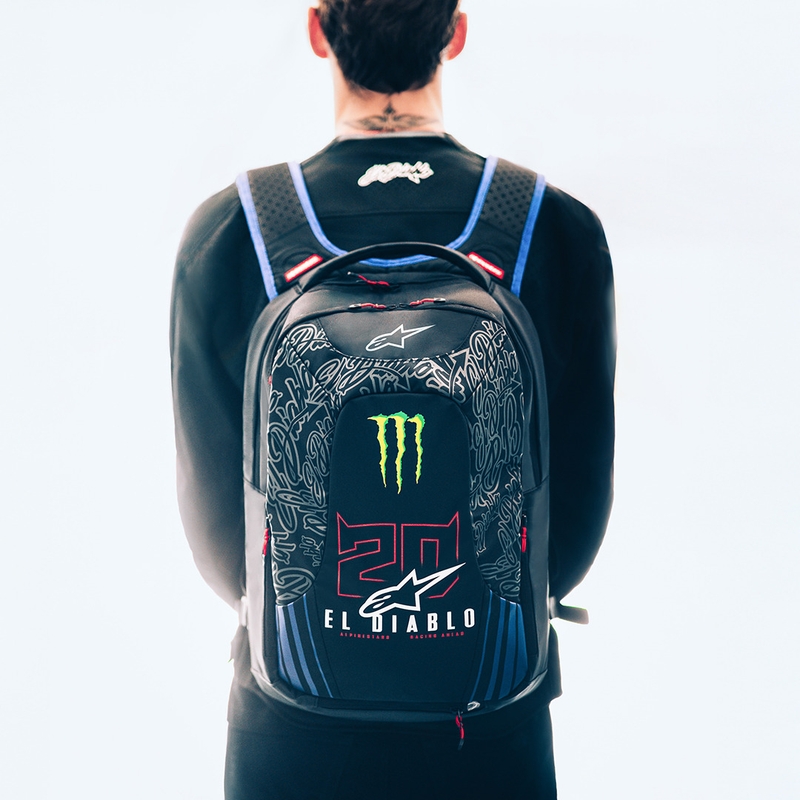 Alpinestars City Hunter V2 FQ20 Monster Collection ruksak crno-fluo crveno-plavo-zeleni 22 L rasprodaja