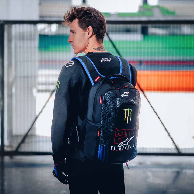 Alpinestars City Hunter V2 FQ20 Monster Collection ruksak crno-fluo crveno-plavo-zeleni 22 L rasprodaja