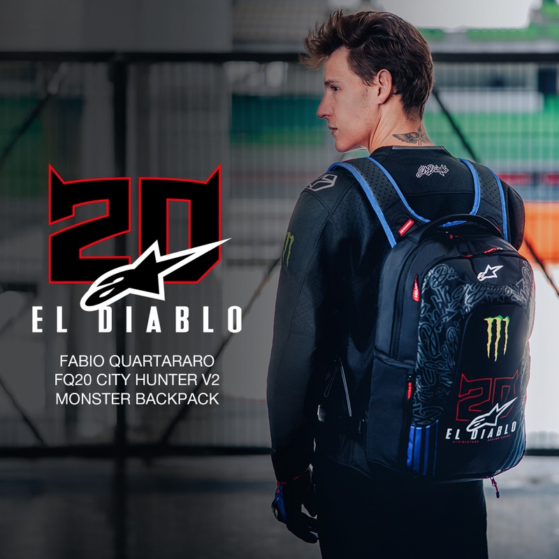 Alpinestars City Hunter V2 FQ20 Monster Collection ruksak crno-fluo crveno-plavo-zeleni 22 L rasprodaja