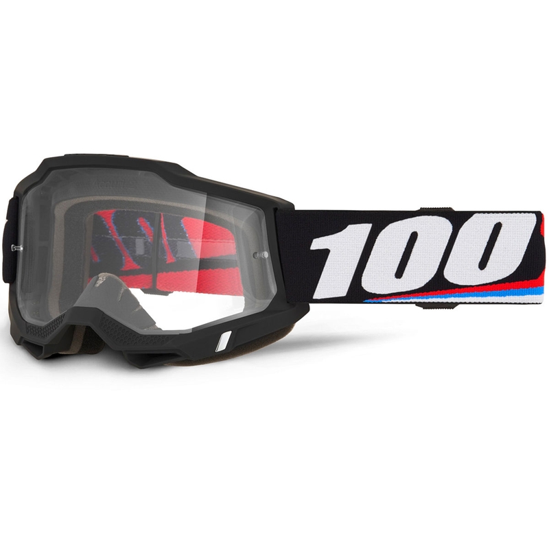 100% ACCURI 2 Magnus motokros naočale s prozirnim pleksiglasom