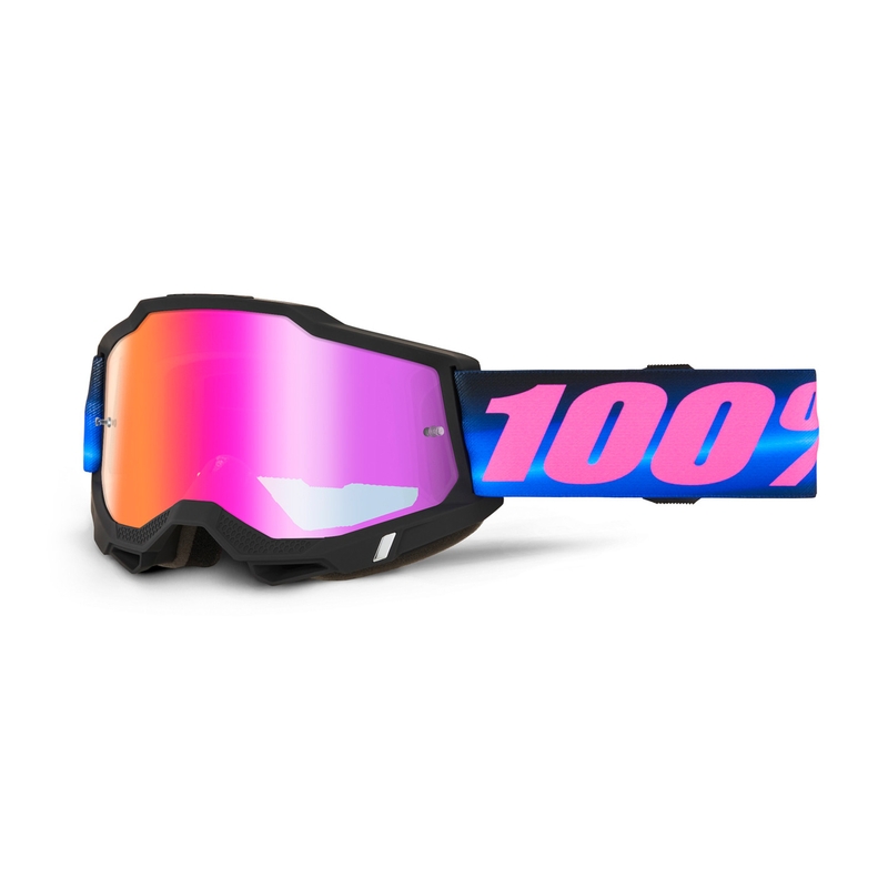 100% ACCURI 2 Superdome motokros naočale s crvenim pleksiglasom