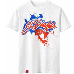 Majica Ducati Fabio Quartararo 20 Šareni uzorak bijela