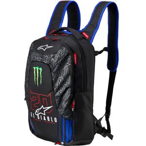 Alpinestars City Hunter V2 FQ20 Monster Collection ruksak crno-fluo crveno-plavo-zeleni 22 L