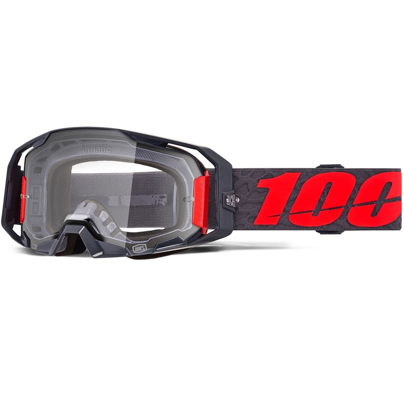 100% ARmatic Toro motokros naočale s prozirnim pleksiglasom