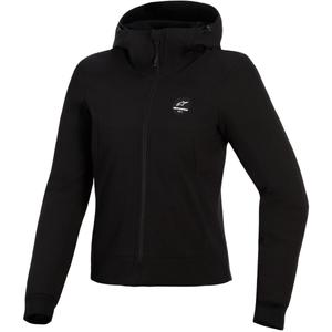 Ženska motociklistička jakna Alpinestars Stella Radium Tech Hoodie, crna