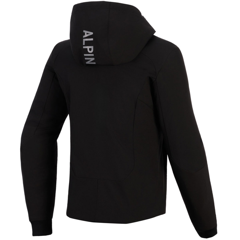 Ženska motociklistička jakna Alpinestars Stella Radium Tech Hoodie, crna
