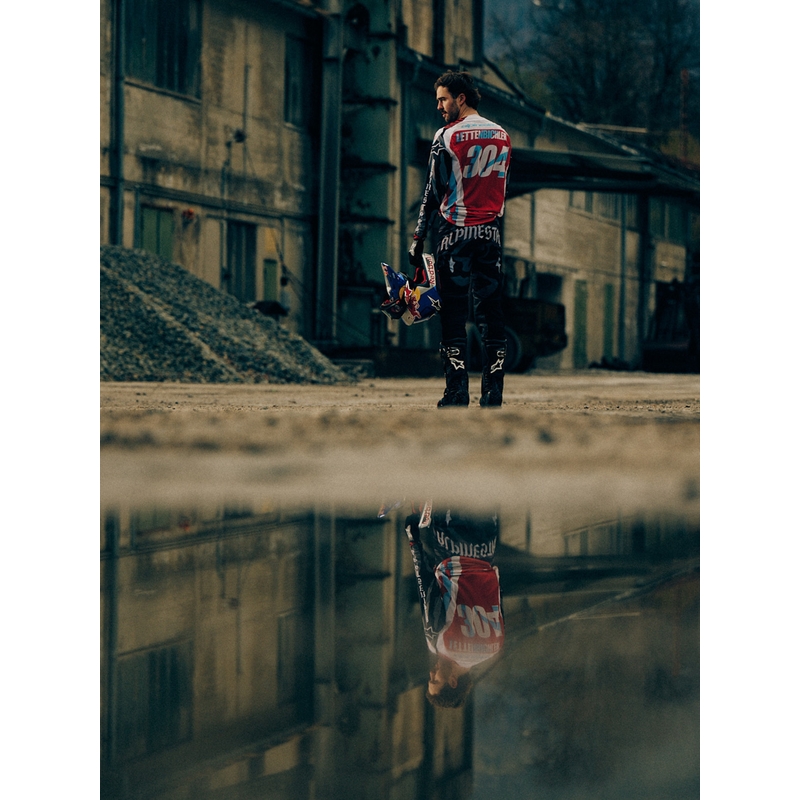 Alpinestars Techstar limited edition Beast Coast motocross dres sivo-crno-narančaste boje