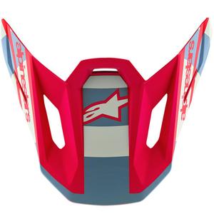 Alpinestars Supertech S-M7 limited edition Beast Coast motociklistička kaciga s vizirom, sivo-crno-narančasta