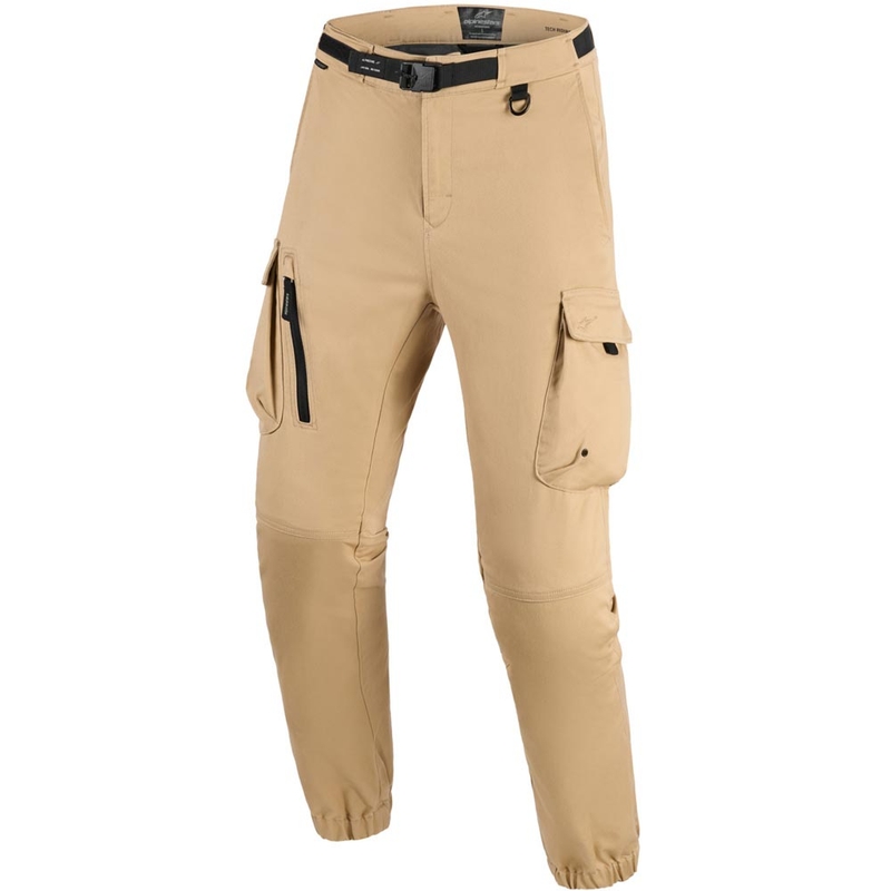 Alpinestars Flex-AST Cargo motociklističke hlače svijetlo bež boje