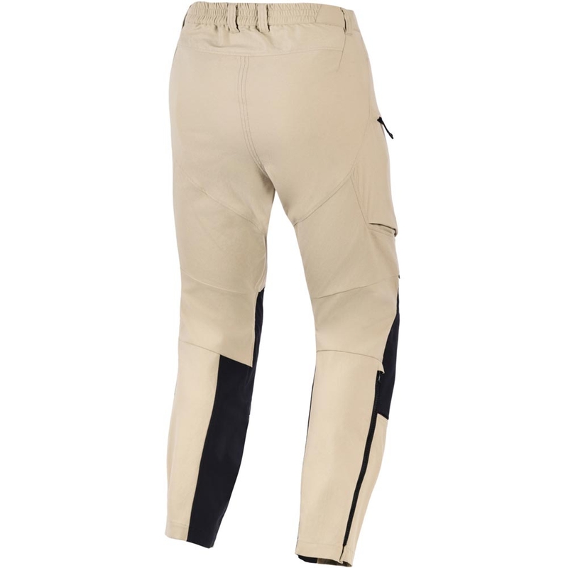 Ženske moto hlače Alpinestars Stella Explore AST svijetlosmeđe-crne