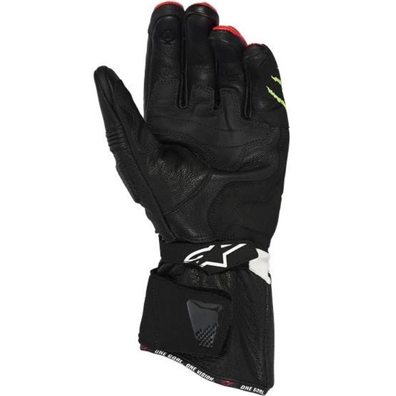 Alpinestars SP-3 FQ20 kolekcija motociklističkih rukavica crno-fluo crveno-bijele