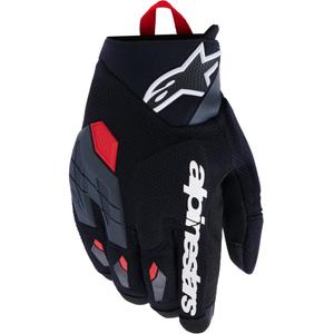 Alpinestars Durack motociklističke rukavice tamno sivo-crvene