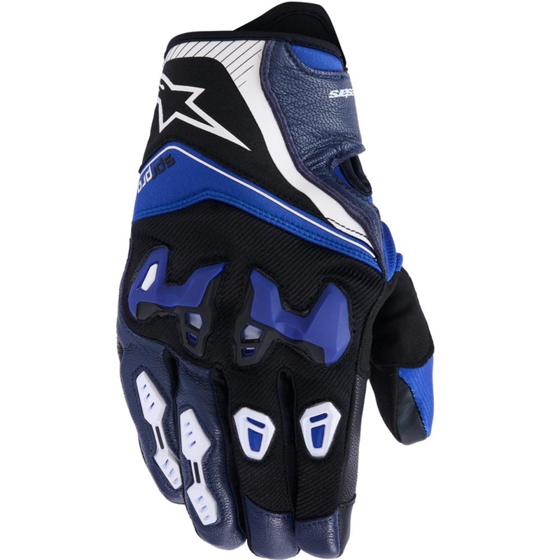 Alpinestars SP-R PRO motociklističke rukavice plavo-crno-bijele
