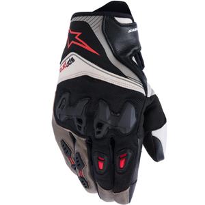 Alpinestars SP-R PRO motociklističke rukavice svijetlosivo-smeđe-narančaste