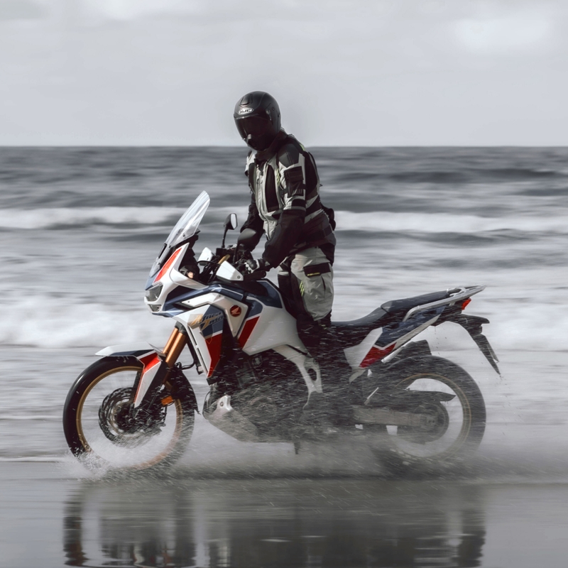 Motociklistička jakna Rebelhorn Patrol sivo-crna-fluo žuta
