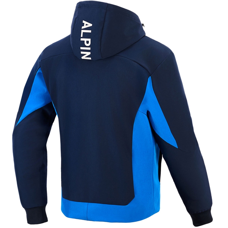 Alpinestars Radium Tech Hoodie motociklistička majica s kapuljačom, tamnoplavo-plava