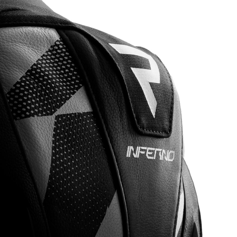 Rebelhorn Inferno kožna motociklistička jakna crno-bijela