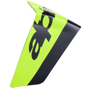 Aerodinamični spojler za motociklističke kacige Alpinestars Supertech R10 Arius racing profile fluo žuto-crni