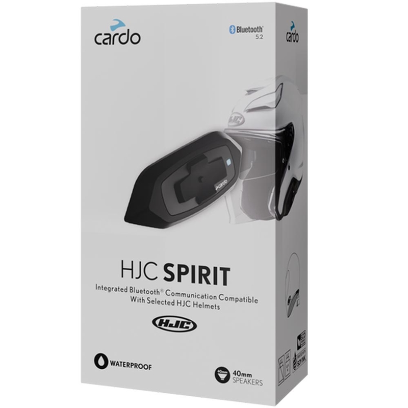 Cardo HJC Spirit motociklistički interfon crne boje