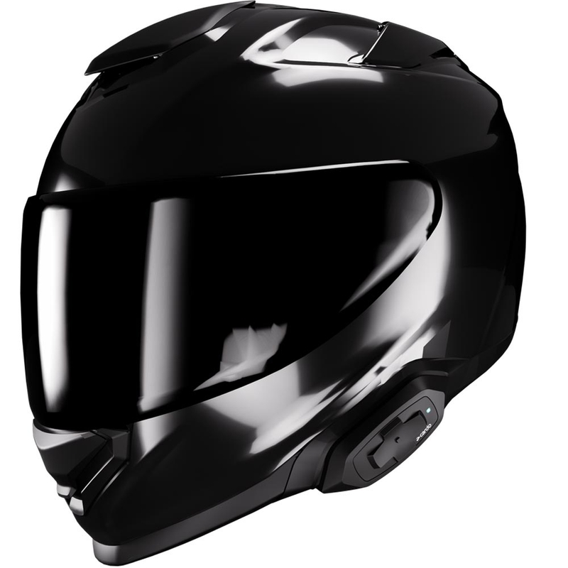 Cardo HJC Packtalk motociklistički interfon crne boje