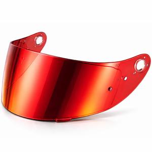 Vizir za motociklističke kacige Cassida Orbit s pripremom za Pinlock REVO ogledalo crveno