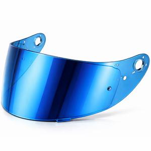 Vizir za motociklističke kacige Cassida Orbit s pripremom za Pinlock REVO, plavi ogledalo