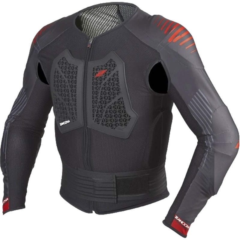 Štitnik za tijelo Zandona Action X8 crno-crveni 180-189 cm