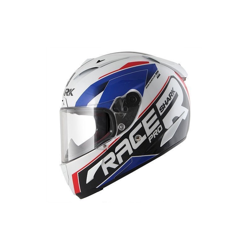 Integralna kaciga SHARK RACE R-PRO Sauer bijelo-plavo-crvena