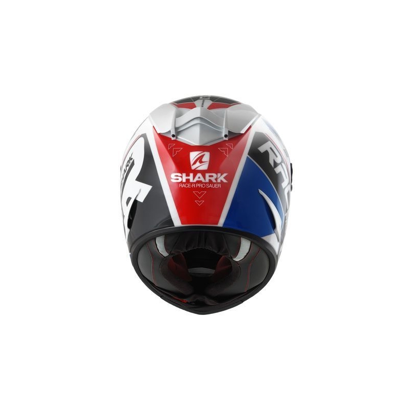 Integralna kaciga SHARK RACE R-PRO Sauer bijelo-plavo-crvena