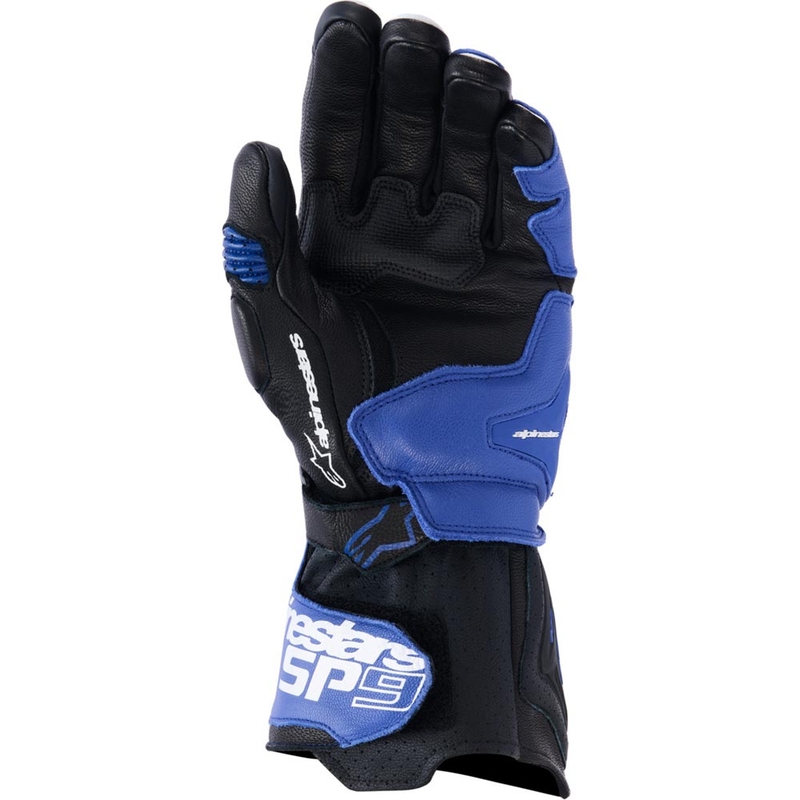 Alpinestars SP-9 motociklističke rukavice plavo-bijelo-crne