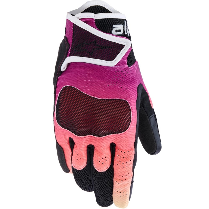 Ženske motociklističke rukavice Alpinestars Stella Mogress Airflow u gradijentno crnoj boji