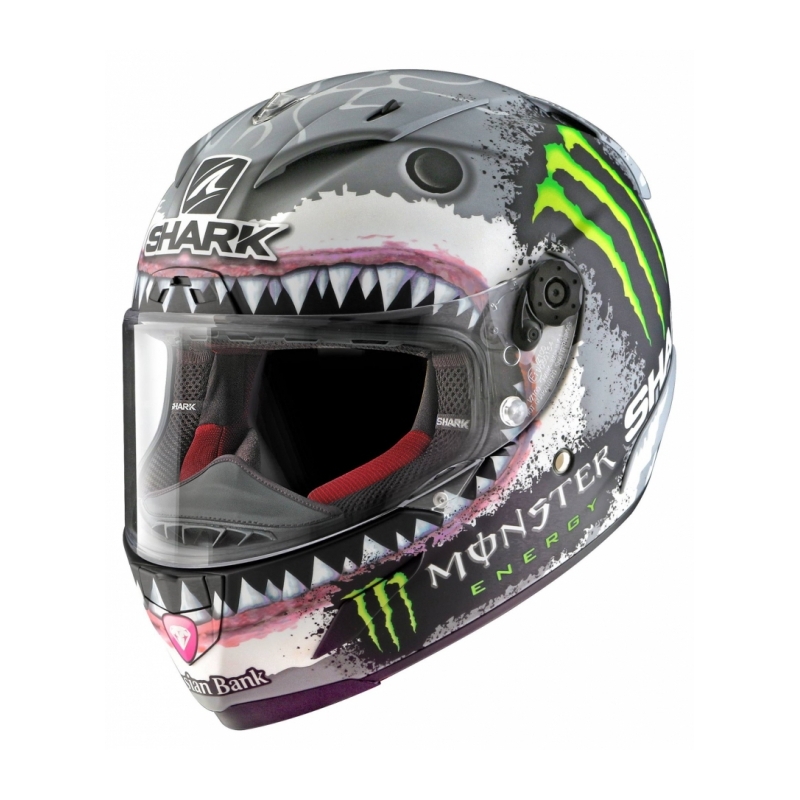 Integralna kaciga SHARK RACE R-PRO Lorenzo White Shark