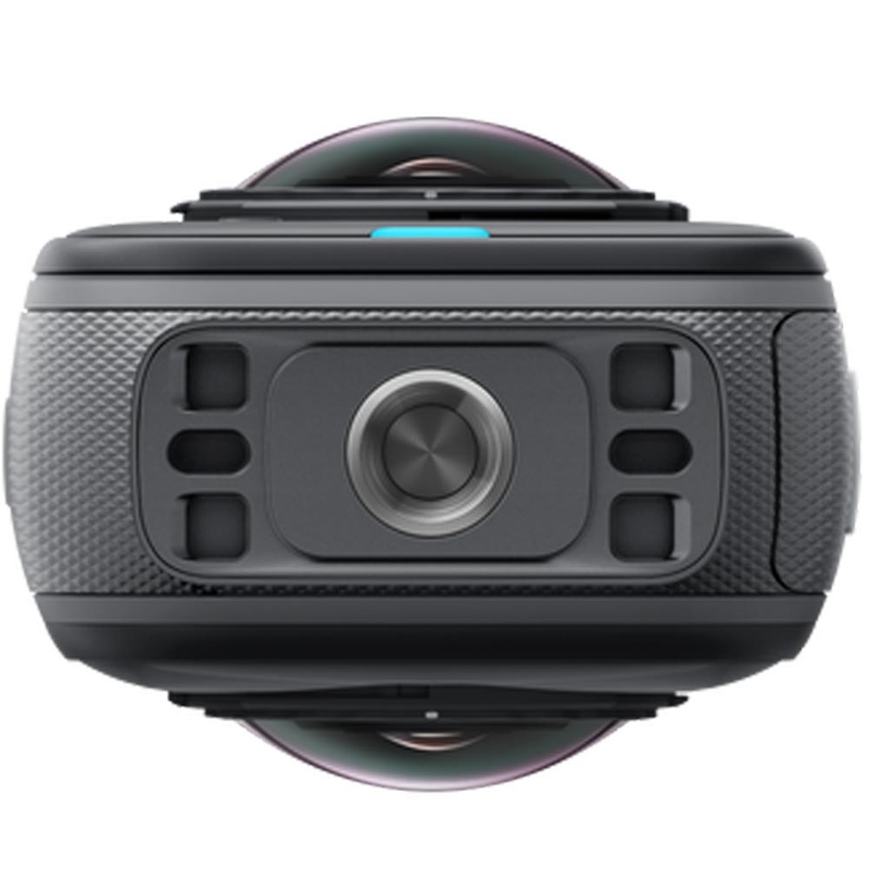 Insta360 X5 akcijska kamera crne boje