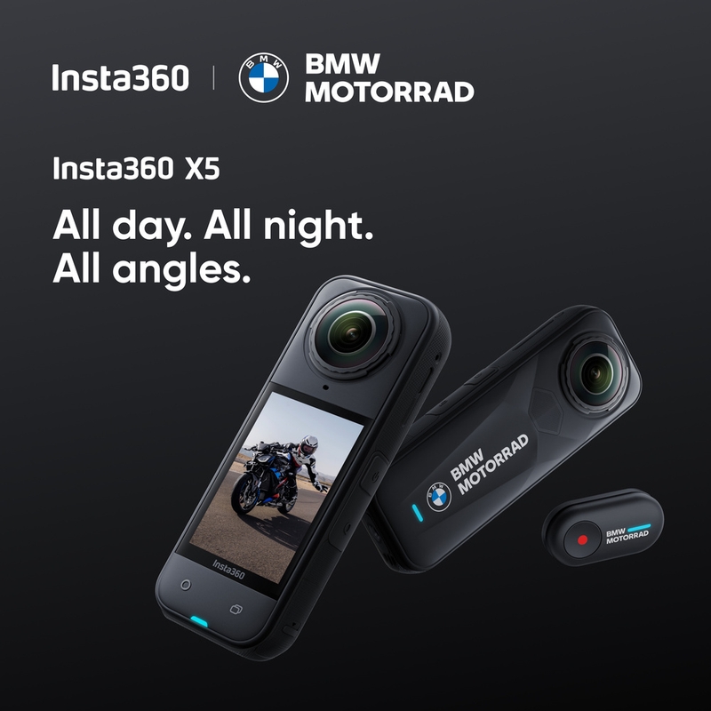 Akcijska kamera Insta360 X5 BMW Motorrad Edition crna