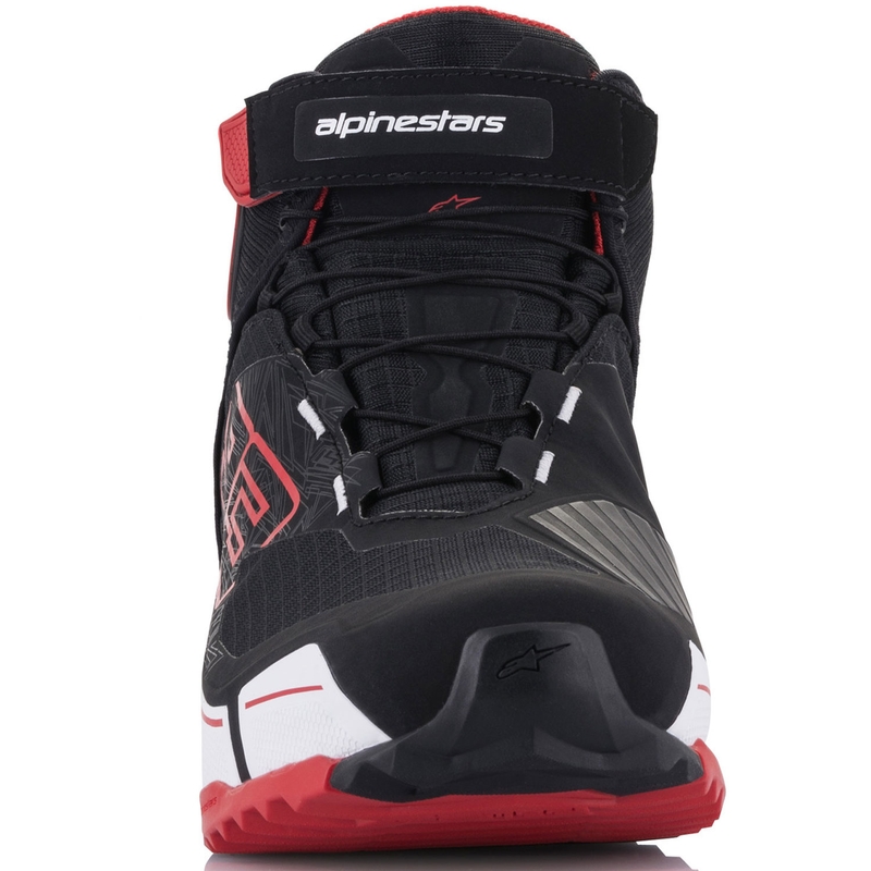 Kolekcija motociklističkih čizama Alpinestars CR-X Drystar MM93 crno-crveno-bijela