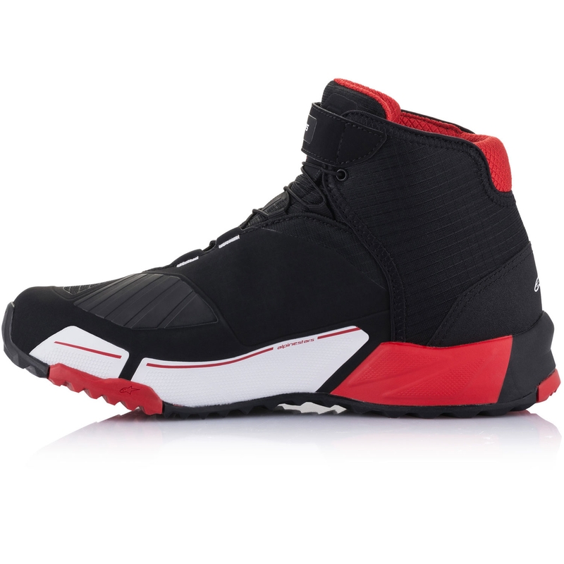 Kolekcija motociklističkih čizama Alpinestars CR-X Drystar MM93 crno-crveno-bijela