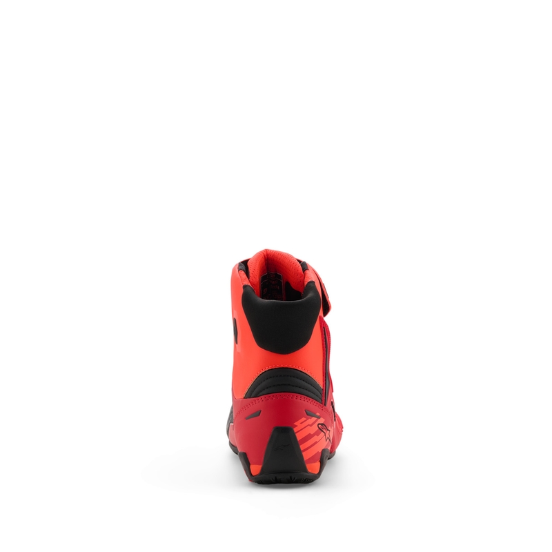 Alpinestars Faster-4 MM93 motociklističke čizme, fluo kolekcija, crveno-crveno-crne