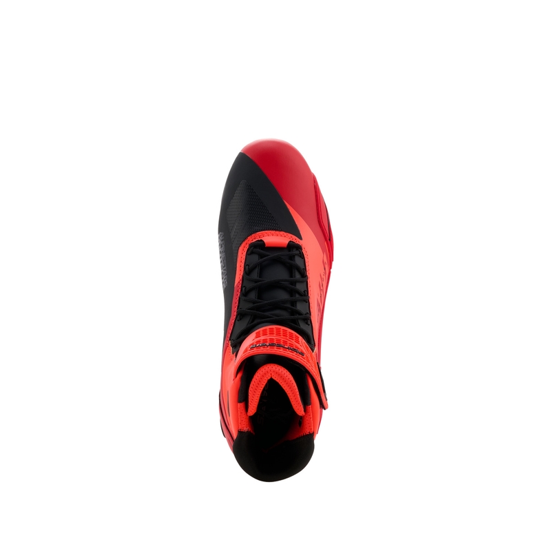 Alpinestars Faster-4 MM93 motociklističke čizme, fluo kolekcija, crveno-crveno-crne