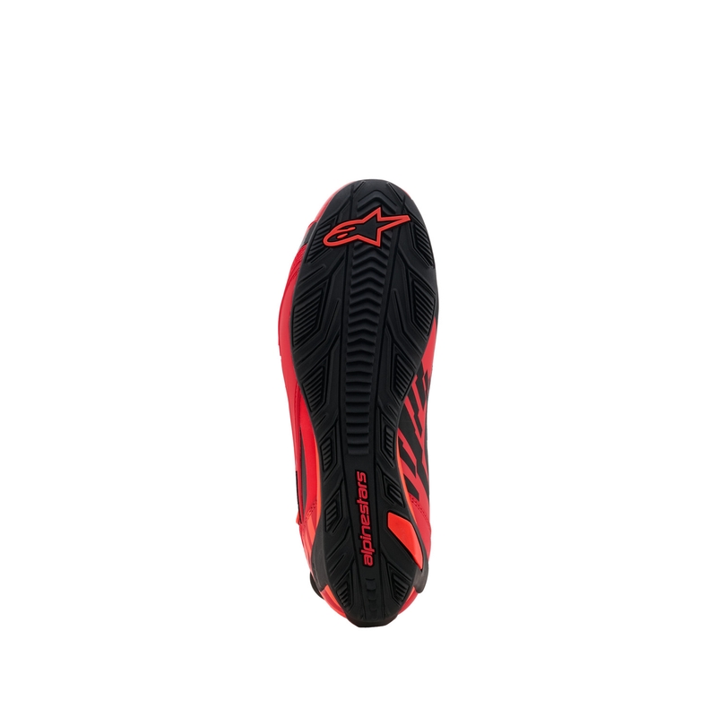 Alpinestars Faster-4 MM93 motociklističke čizme, fluo kolekcija, crveno-crveno-crne