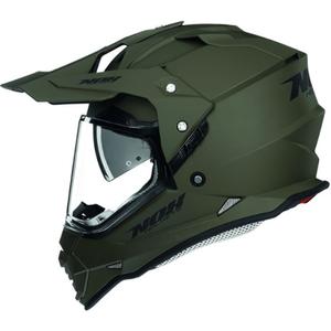 Enduro kaciga NOX N312 zelena mat 2 - II. kvaliteta