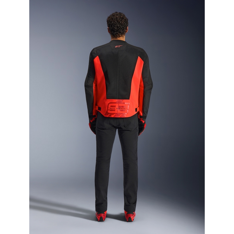 Alpinestars C-1 AIR MM93 motociklistička jakna, fluo kolekcija, crveno-crveno-crna